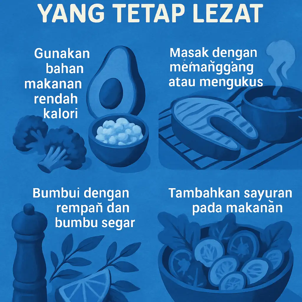 Cara Membuat Makanan Rendah Kalori yang Tetap Lezat